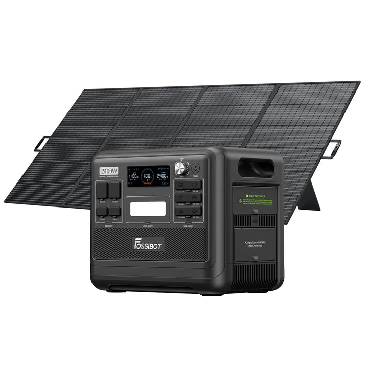 FOSSiBOT F2400 Generator solarny + Przenośny panel słoneczny