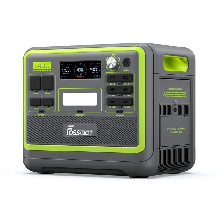 FOSSiBOT F2400 Przenośna stacja zasilania | 2400W 2048Wh