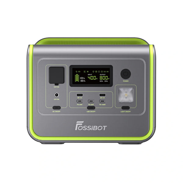 FOSSiBOT F800 Przenośna stacja zasilania | 800 W 512 Wh