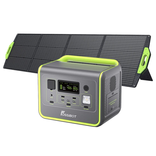 FOSSiBOT F800 Generator solarny + przenośny panel słoneczny